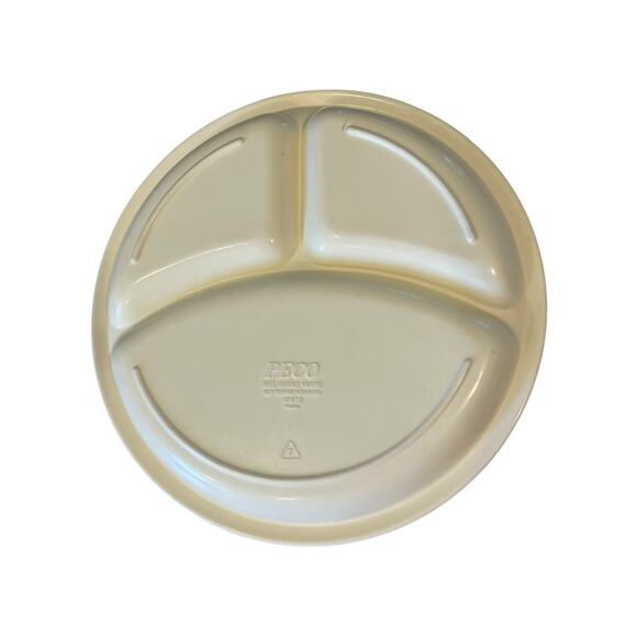 Peter Rabbit Divided Children’s Plate Classic 8" Peco Melamine Ware Vintage - Picture 2 of 5